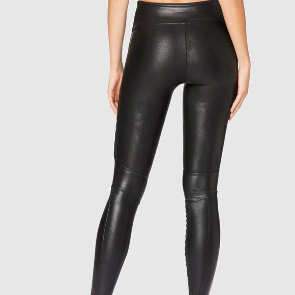 Spanx Moto Faux-Leather Leggings - Picture 2 of 8